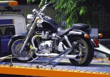 this image shows motorcycle towing services in Eden Prairie, MN
