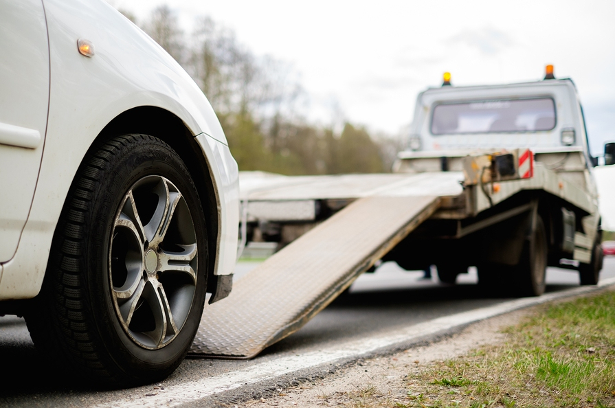 this image shows towing service in Eden Prairie, MN